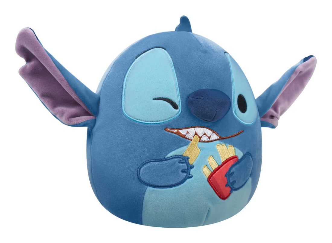 Squishmallows 8 inch - Disney Stitch Holding French Fries