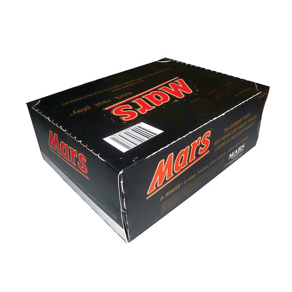 Mars Bars 51g No Artificial Colours Flavours or Preservatives (Pack of 48) 100513