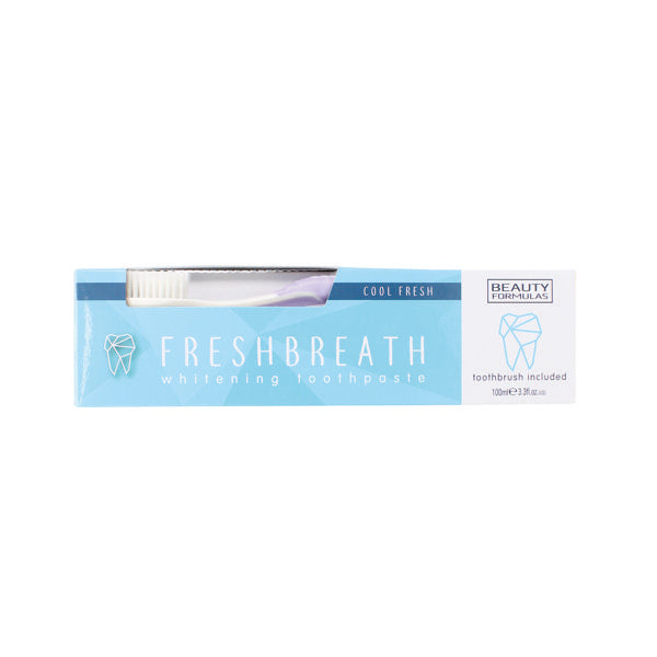 Beauty Formulas Freshbreath Whitening Toothpaste/Tooth Brush (Pack of 12) TOBEA151