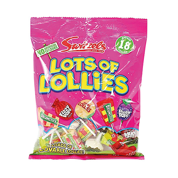 Swizzels Lots Of Lollies 180G Pk12