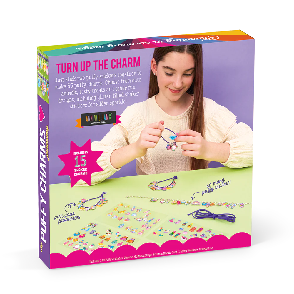 DIY Puffy Charms Jewellery Making Kit
