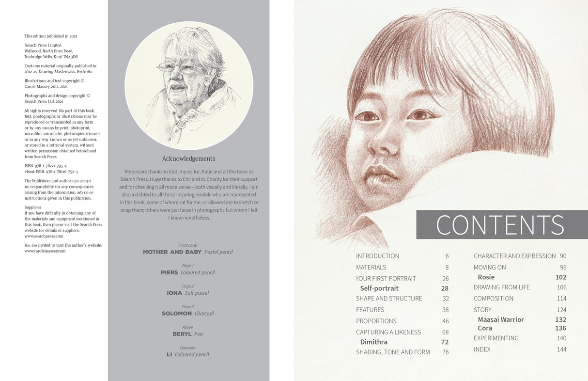 The Beginners Guide Drawing Portaits