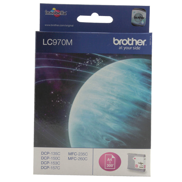 Brother LC970M Inkjet Cartridge Magenta LC 970M