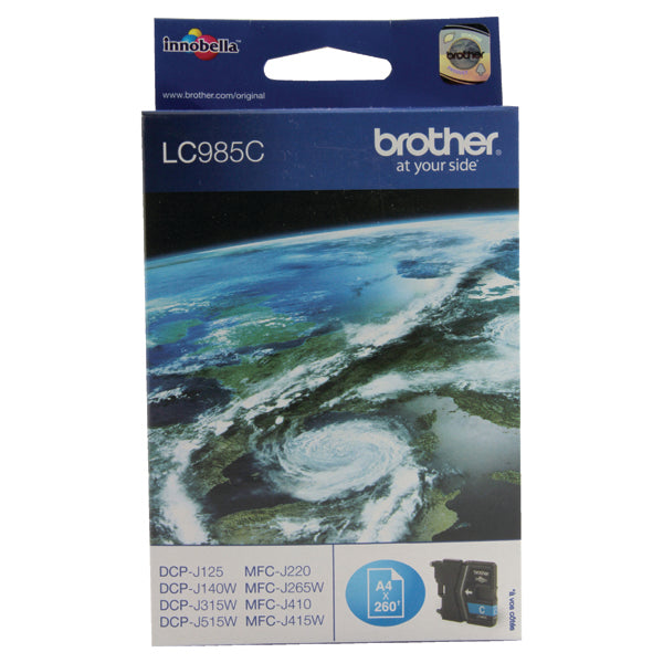 Brother LC985C Inkjet Cartridge Cyan LC985C