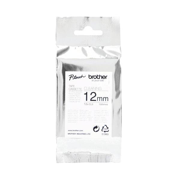 Brother 12mm Head Cleaning Tape Cassette TZECL3