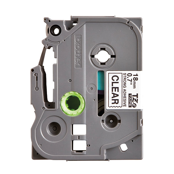 Brother TZe Black on Clear Labelling Tape 18mm x 8m TZES141