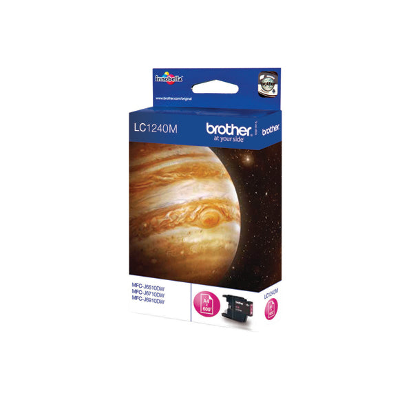 Brother LC1240M Inkjet Cartridge Magenta LC1240M