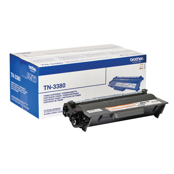 Brother TN-3380 Toner Cartridge High Yield Black TN3380