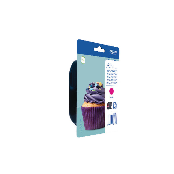 Brother LC123M Inkjet Cartridge Magenta LC123M