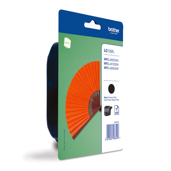 Brother LC129XLBK Inkjet Cartridge High Yield Black LC129XLBK
