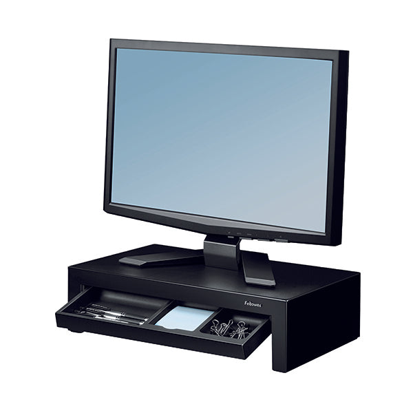 Fellowes Designer Suites Monitor Riser Black 8038101
