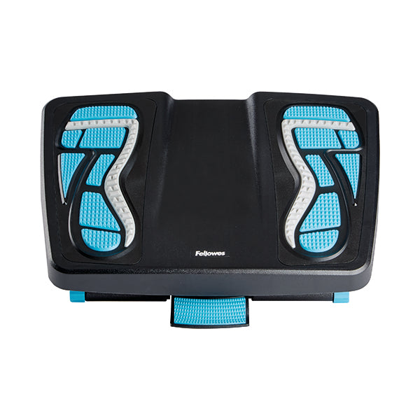 Fellowes Energizer Footrest Black with Reflexology Mapping 8068001