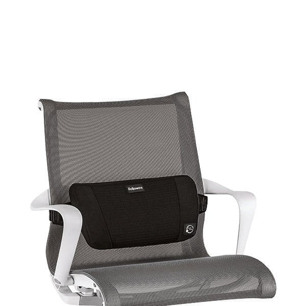 Fellowes Plushtouch Back Support Black 8026501