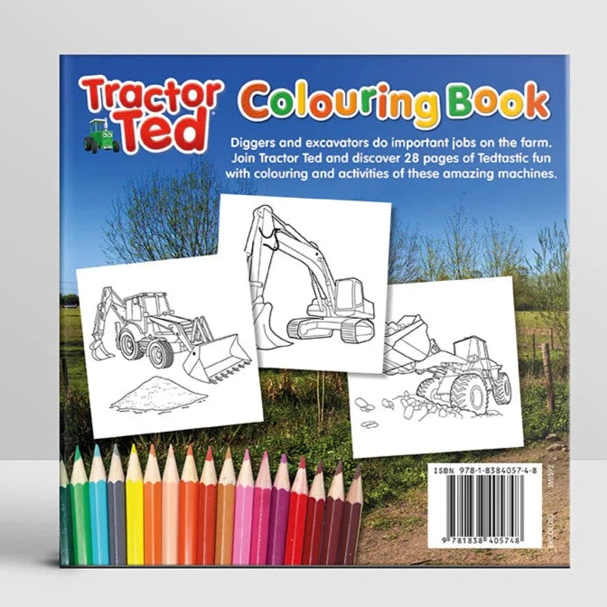 Tractor Ted Digger Colouring Book
