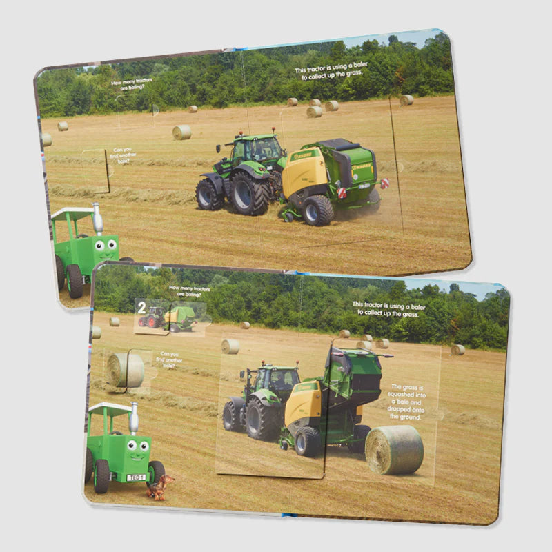 Tractor Ted Book - Lift-the-Flap Tractors and Machine