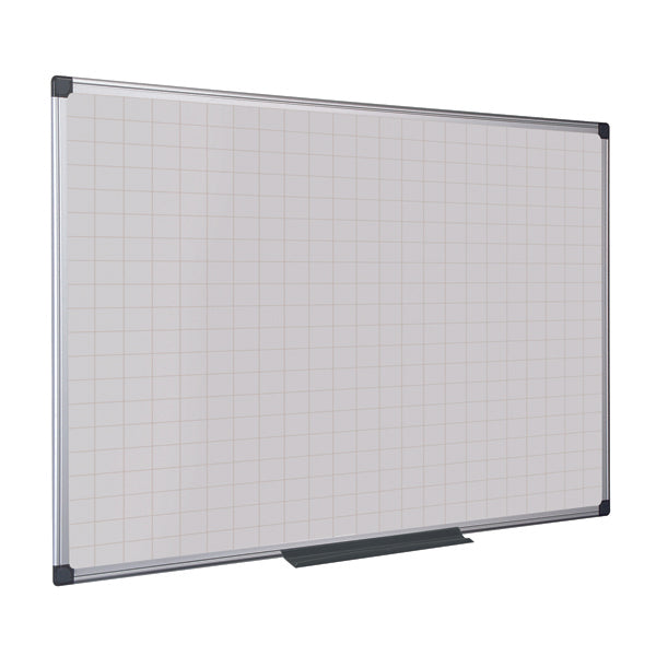 Bi-Office Maya Magnetic Whiteboard Gridded 1200x900mm MA0547170
