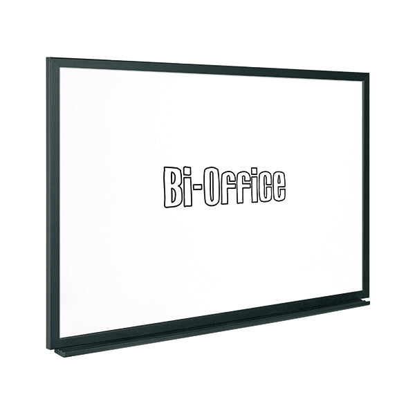 Bi-Office Black Frame Drywipe Board 600x450mm MB0400169