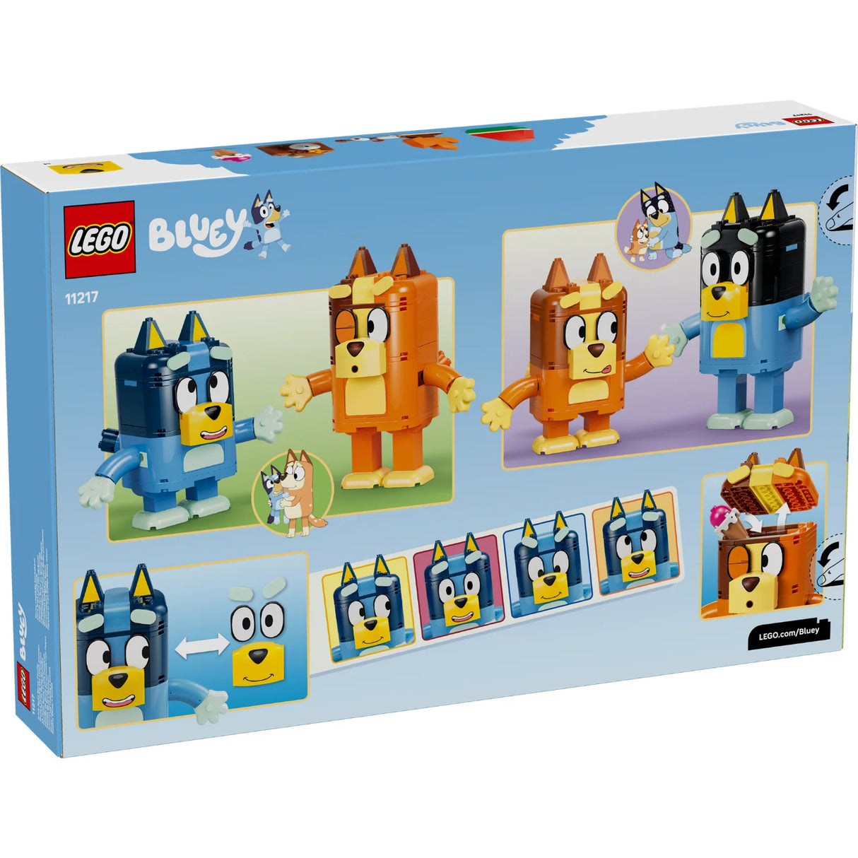 LEGO Bluey - Brick-Built Bluey Family