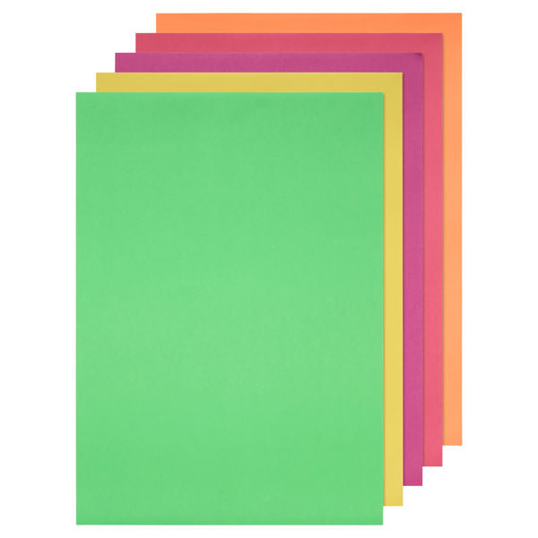Premier Activity A3 160gsm Card - Fluorescent (20 Sheets)