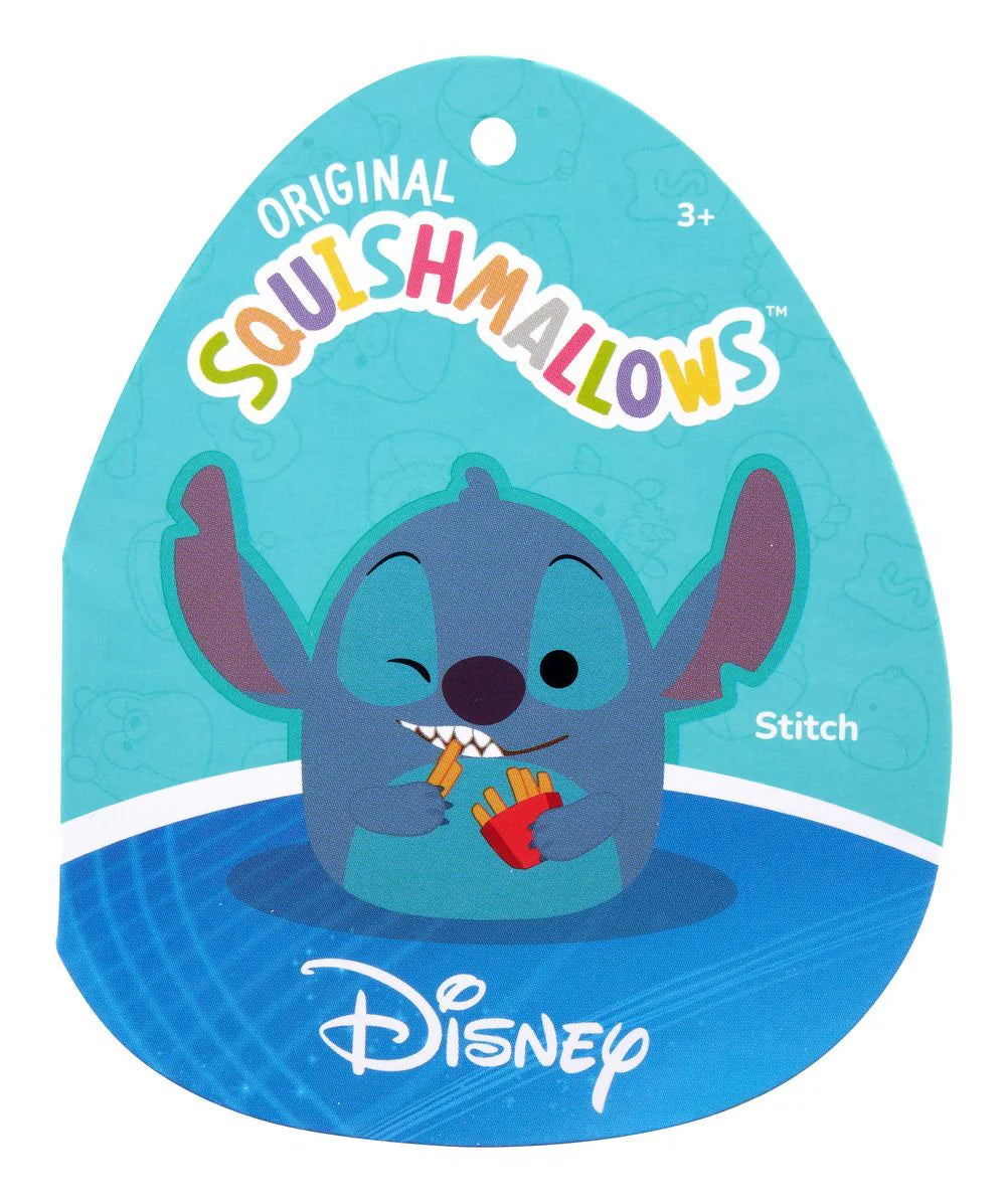 Squishmallows 8 inch - Disney Stitch Holding French Fries