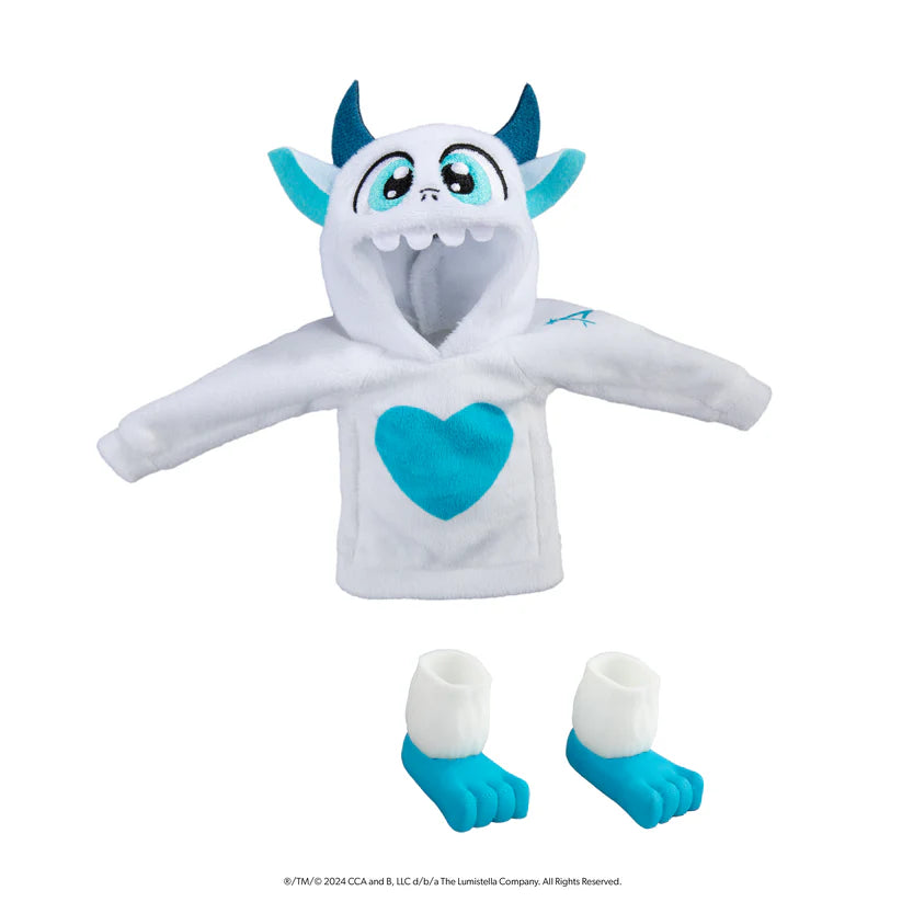 Elf on the Shelf Claus Couture - Yeti Hoodie Set