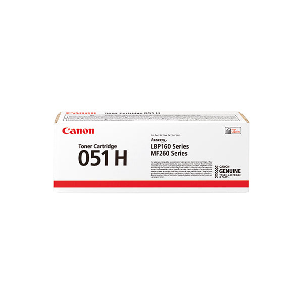 Canon 051H Toner Cartridge High Yield Black 2169C002