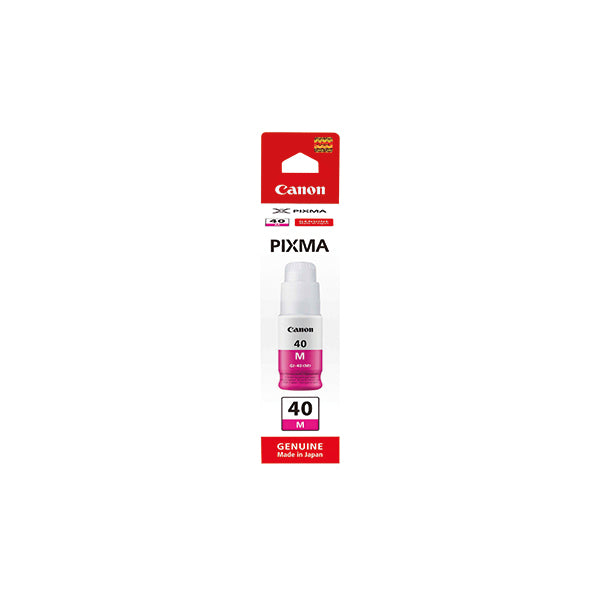 Canon GI-40M Inkjet Cartridge Magenta 3401C001