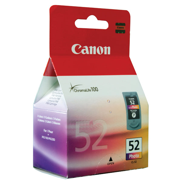Canon CL-52 Inkjet Cartridge Photo Colour 0619B001