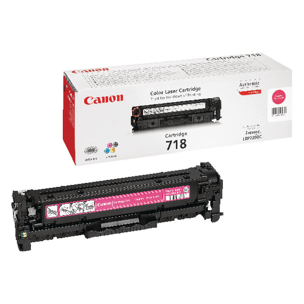 Canon 718M Toner Cartridge Magenta 2660B002