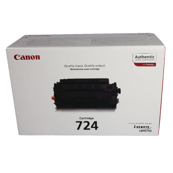 Canon 724 Toner Cartridge Black 3482B002AA
