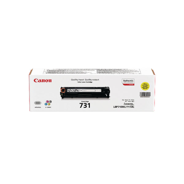 Canon 731Y Yellow Toner Cartridge 6269B002