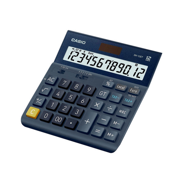 Casio DH-12ET 12 Digit Desktop Calculator DH-12ET-WK-UP
