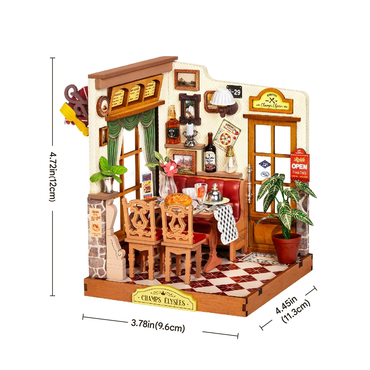 Rolife DIY Miniature House - Champs-Élysées Bistro