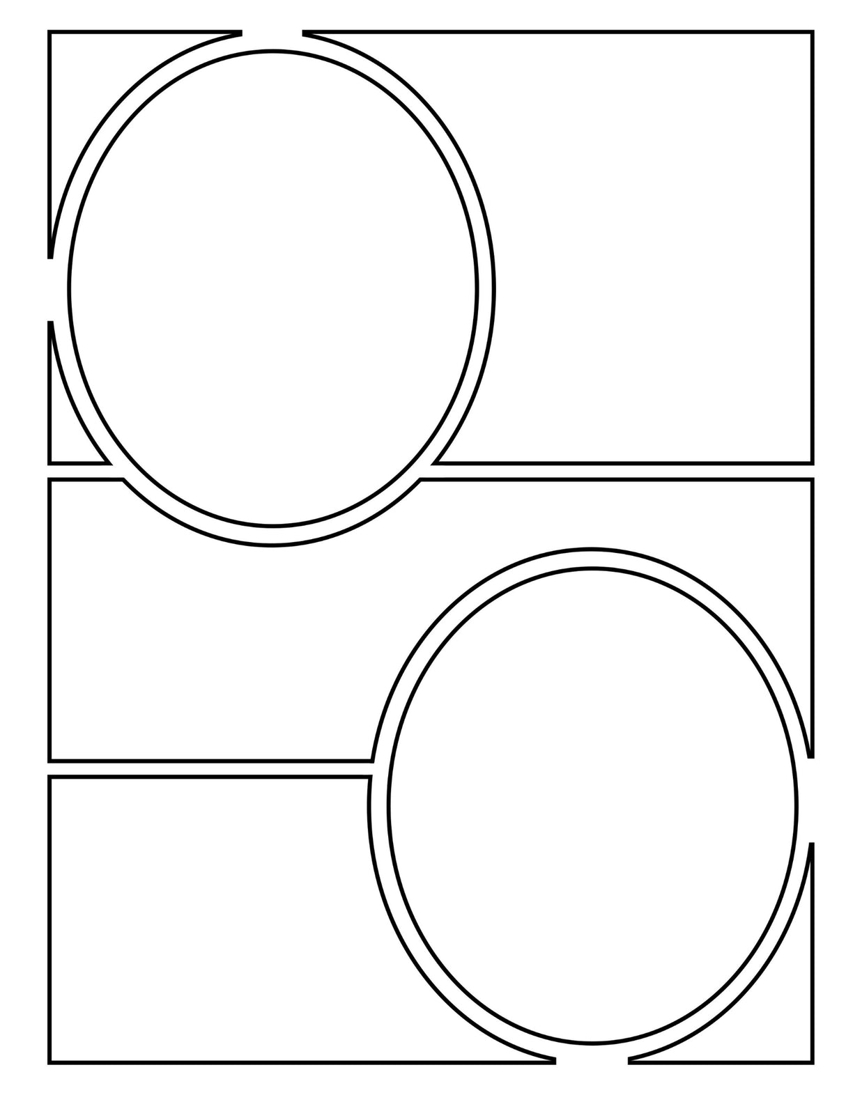 Big Blank Comic Book For Kids