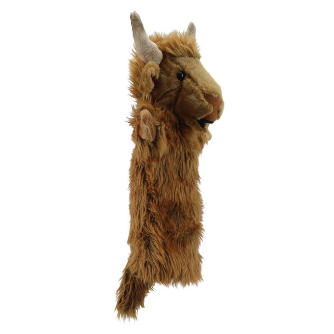 Long-Sleeved Glove Puppets: Cow Highland