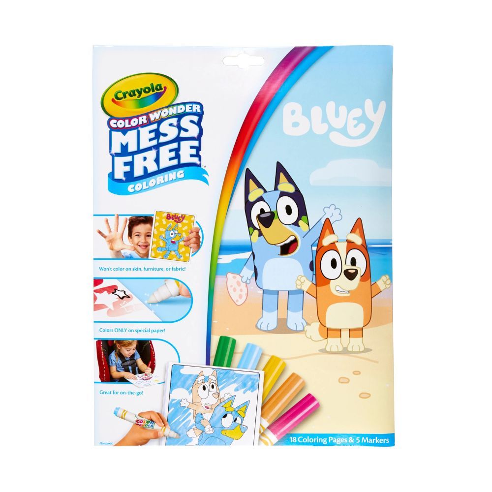 Crayola Color Wonder Colouring Set - Bluey