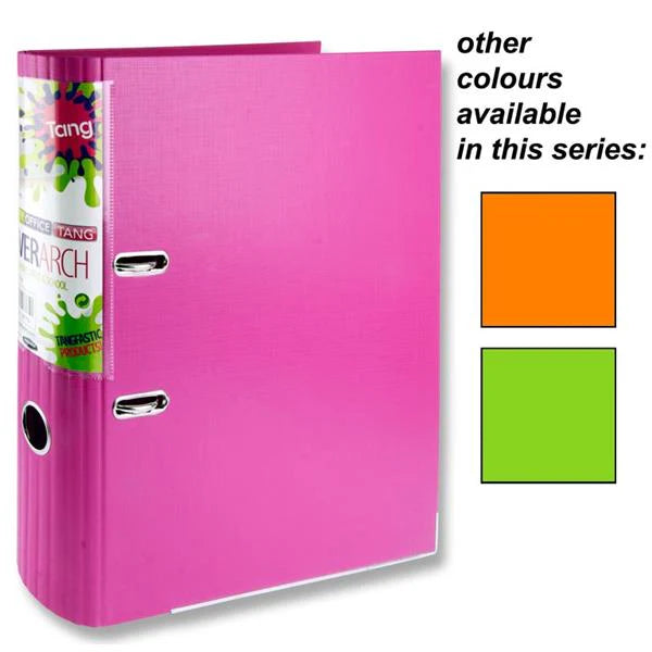 A4 PP Lever Arch File Curved Spine - Tang