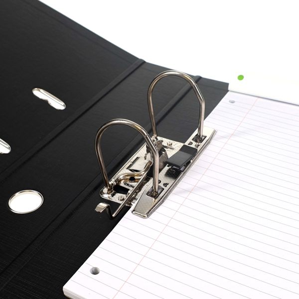 Concept Foolscap PP Lever Arch File - Black