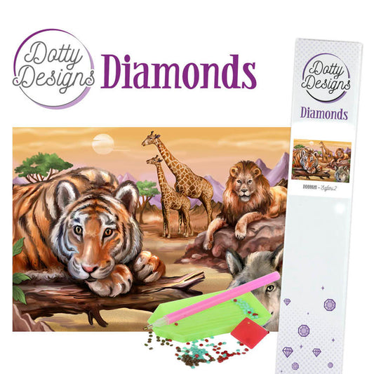 Dotty Designs Diamonds-Safari