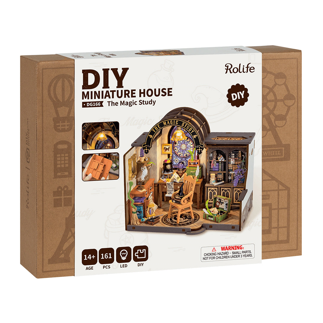 Rolife DIY Miniature House - Magic Study