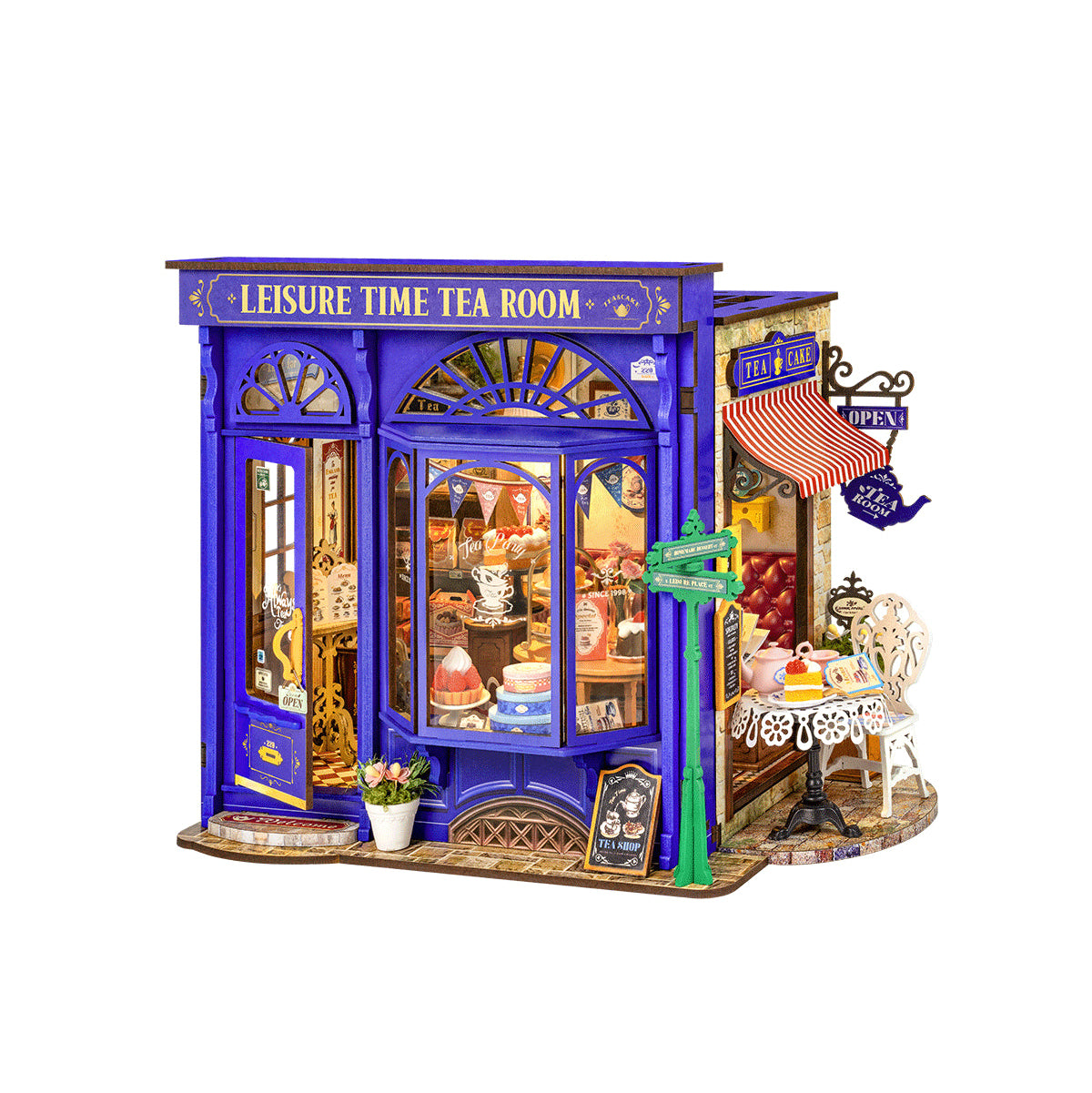 DIY Miniature House - Leisure Time Tea Room