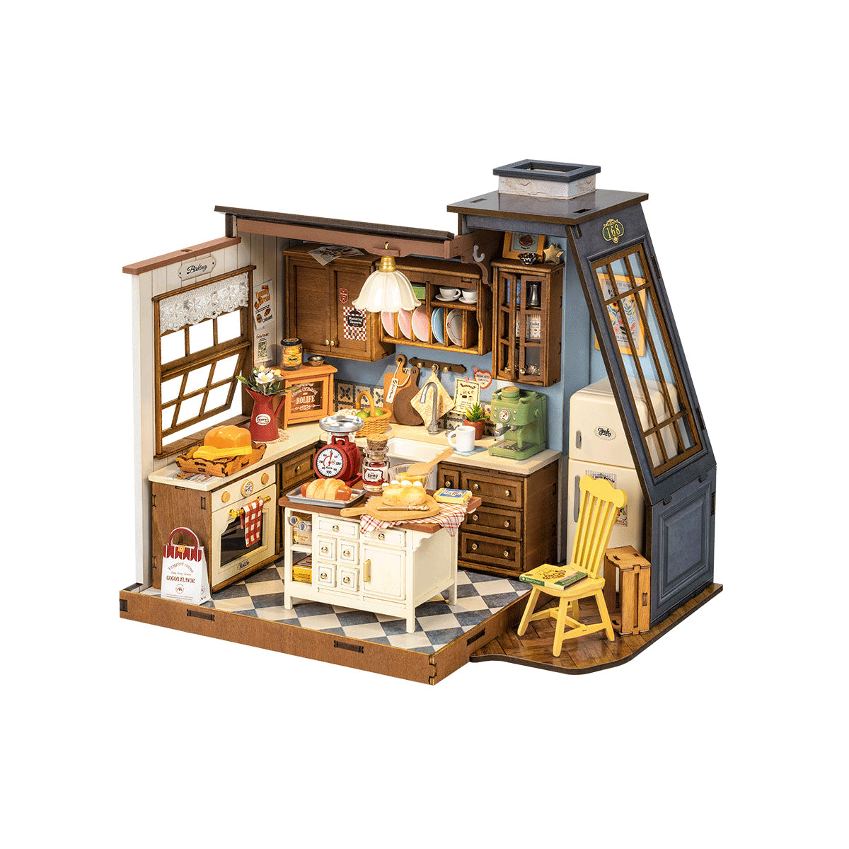 Rolife DIY Miniature House Kit - Baking Kitchen