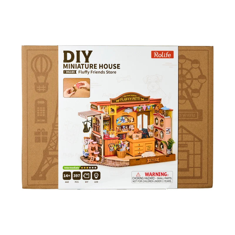 Rolife DIY Miniature House - Fluffy Friends Store