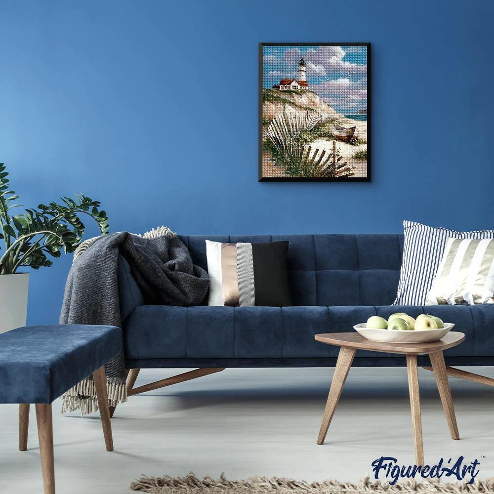 Diamond Art Kit 40x50cm - Seaside