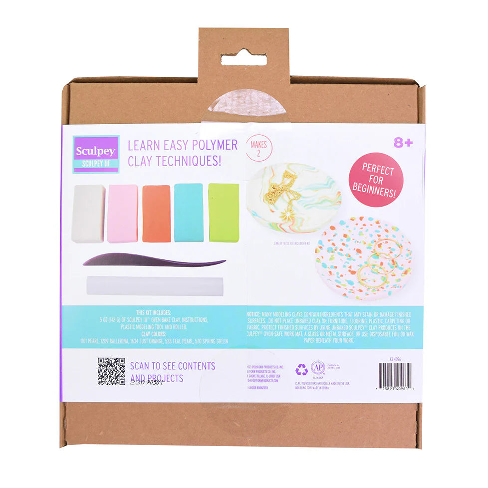 Sculpey III Kit - Oven Bake Trinket Dishes