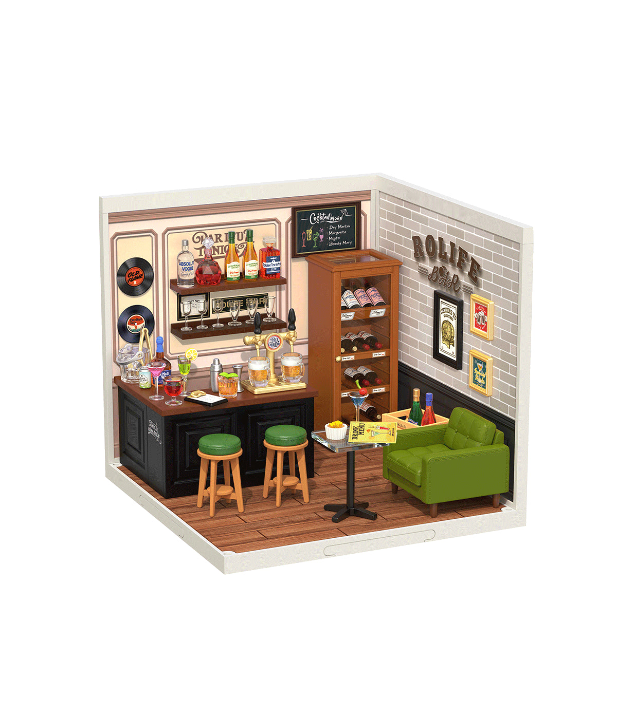 Rolife DIY Miniature House - Leisurely Cheers Bar