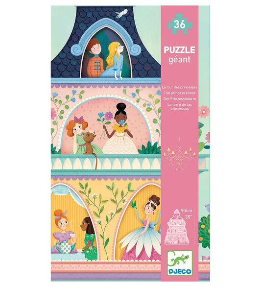 Princess Tower 36 pc Giant Floor Puzzle