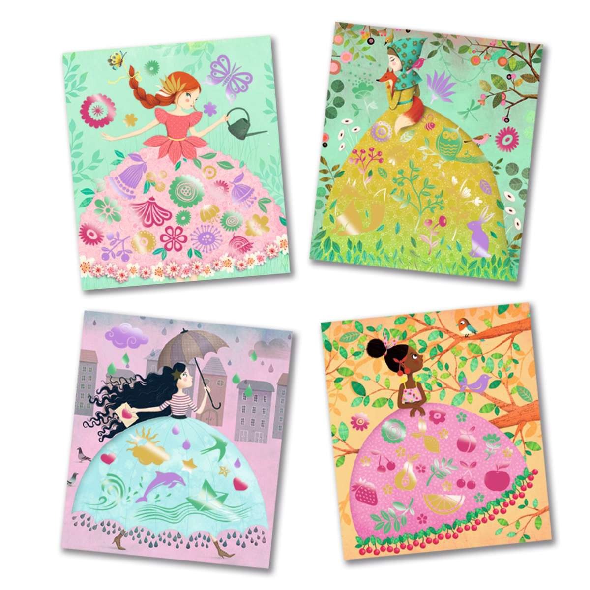 Djeco Artistic Patch Fair Maidens