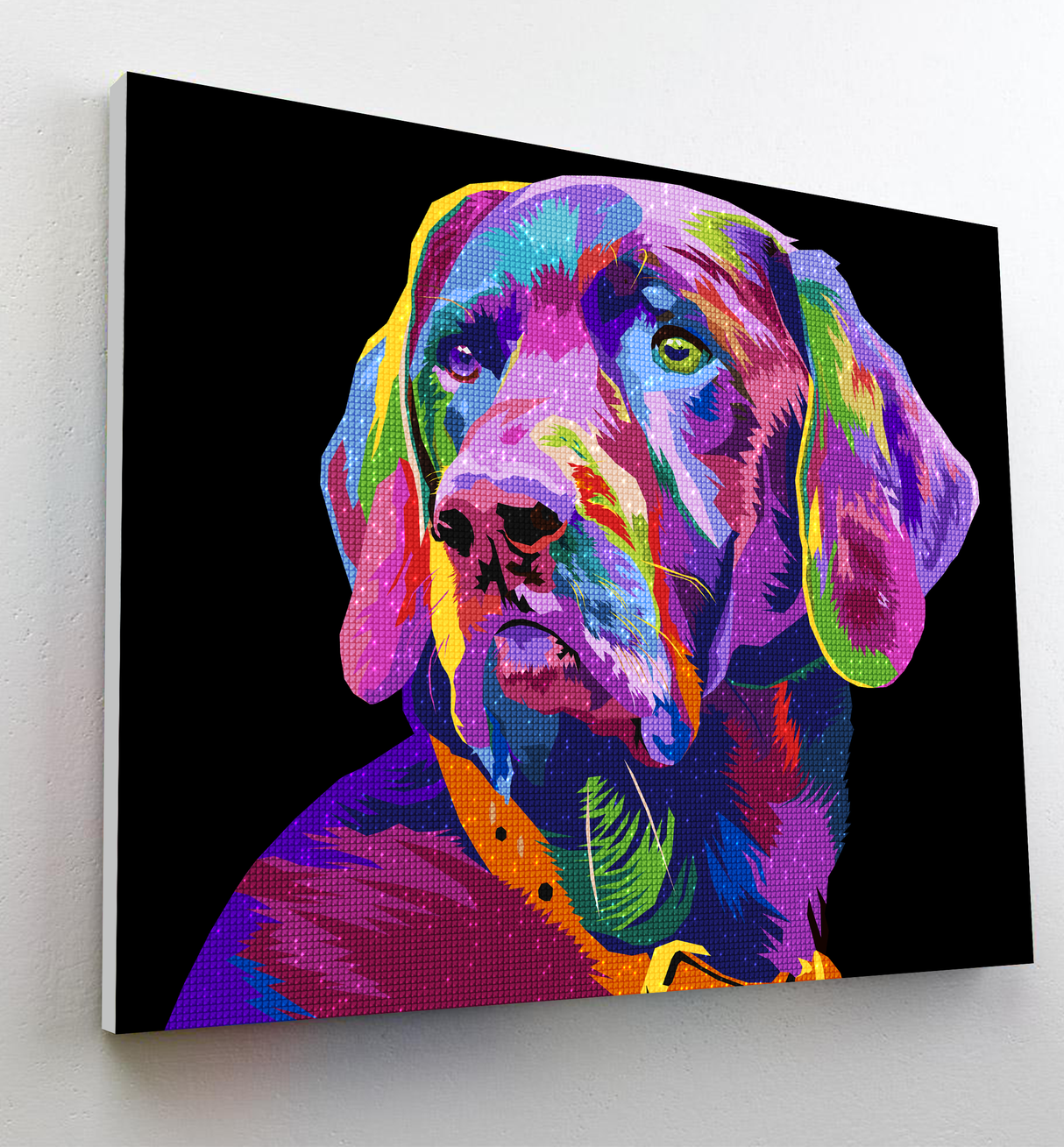 Dog Diamond Painting Art Kit Splat Planet
