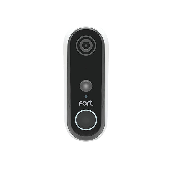 Fort Smart Home Video Door Bell with Plug In Chime 1080p IP54 ECSPDB